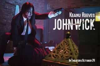 John Wick Movie Trailer & Poster Design