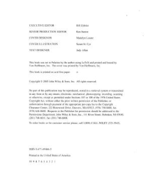 John wiley & sons   operating system concepts, seventh edition