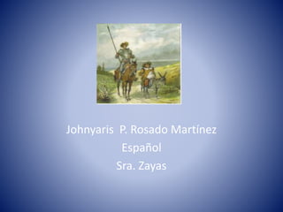 Sátira
Johnyaris P. Rosado Martínez
Español
Sra. Zayas
 