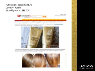 Publication: ireccomend.ru
Country: Russia
Monthly reach: 689 000
 