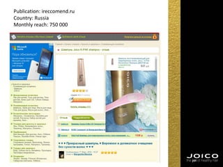 Publication: ireccomend.ru
Country: Russia
Monthly reach: 750 000
 