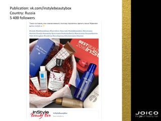 Publication: vk.com/instylebeautybox
Country: Russia
5 400 followers
 