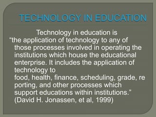 educational technology 1 | PPTX