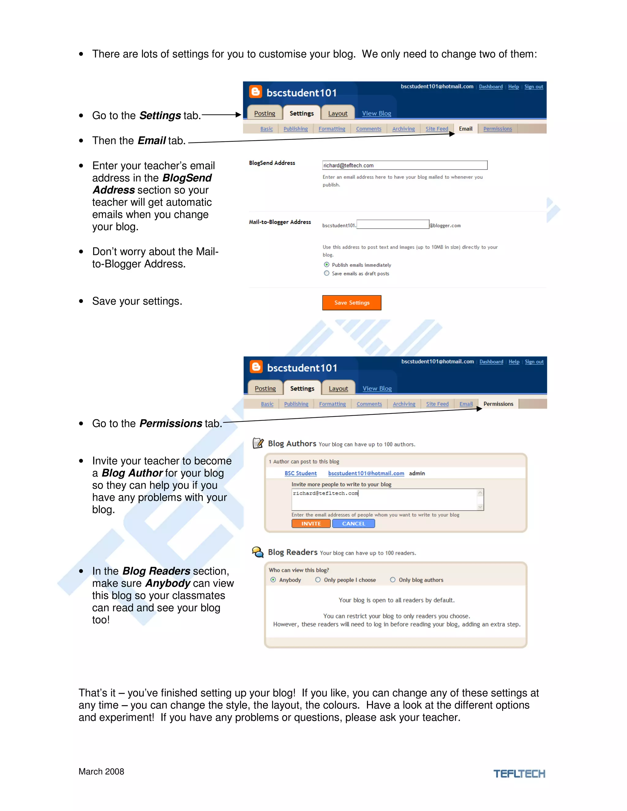 Join Our Class Blog V3
