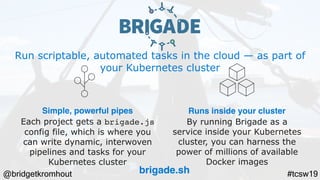Join Our Party: The Cloud Native Adventure Brigade (TCSW 2019) Slide 18