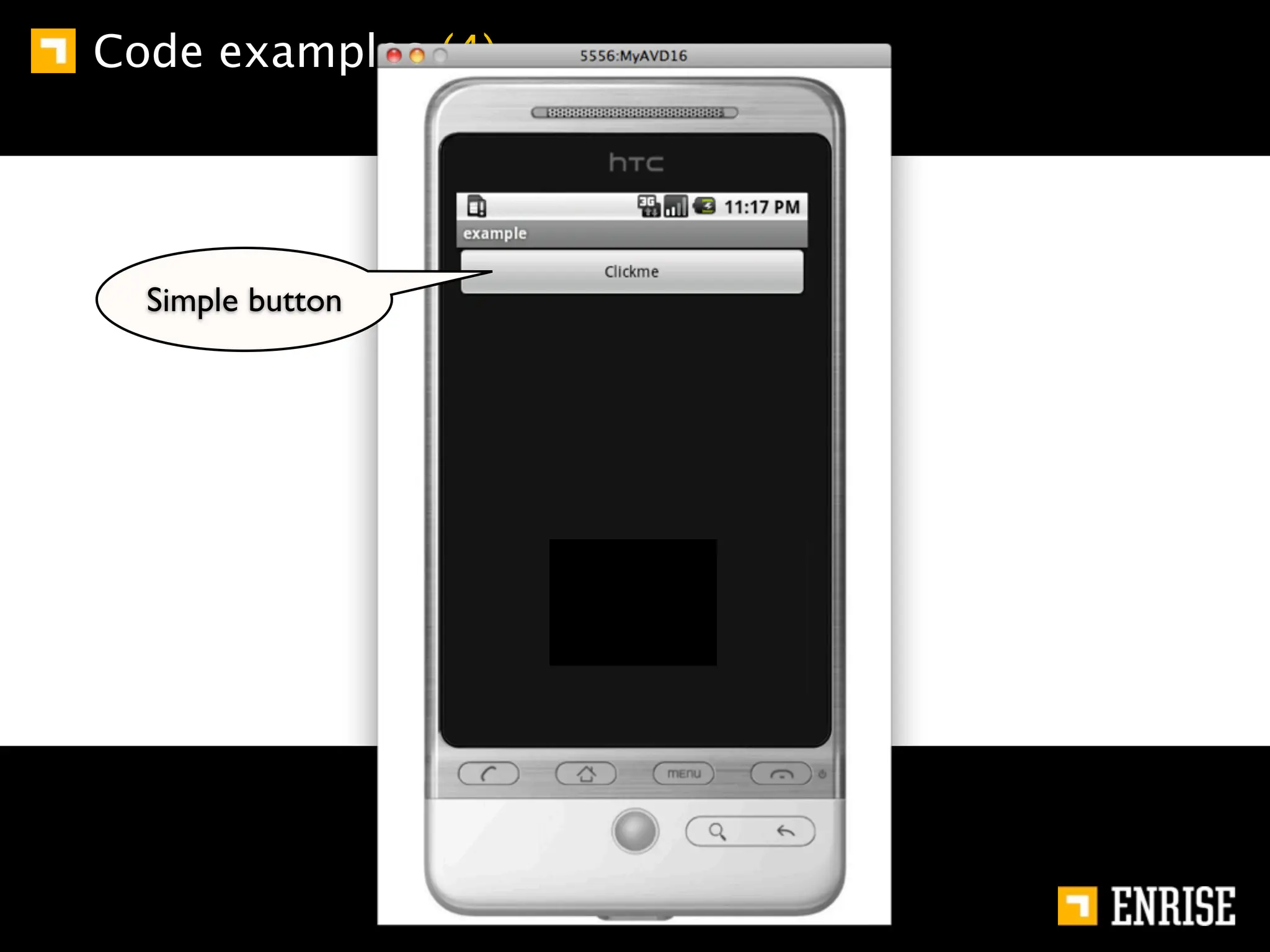 Code examples (4)




  Simple button
 