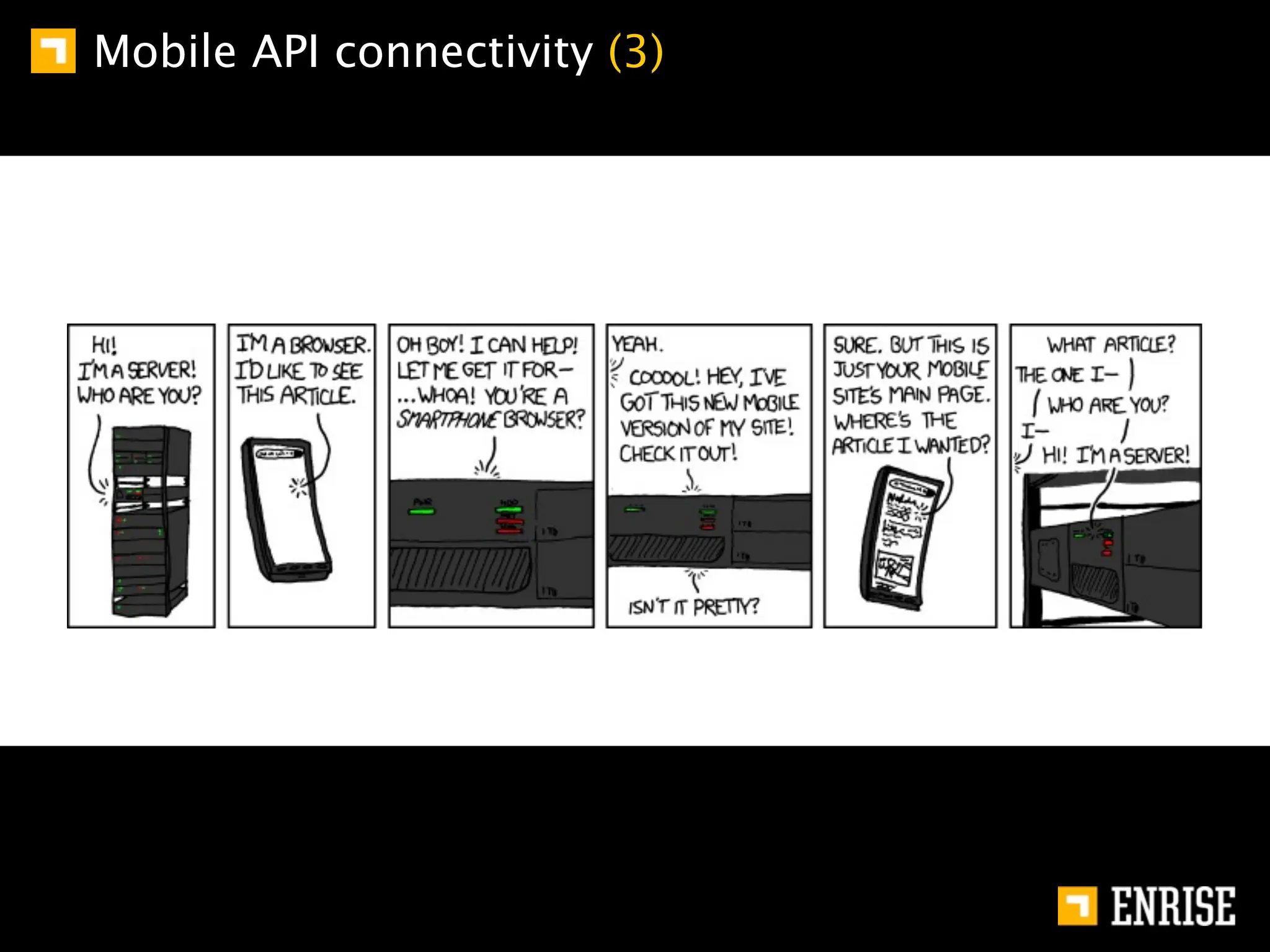 Mobile API connectivity (3)
 