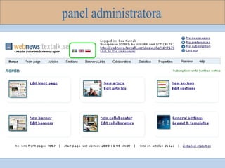 panel administratora 