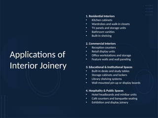 Introduction to Joinery for Interior Design .pptx