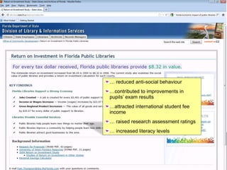 www.napier.ac.uk/iidi Page 11
… reduced anti-social behaviour
…contributed to improvements in
pupils‟ exam results
…attracted international student fee
income
… raised research assessment ratings
… increased literacy levels
 