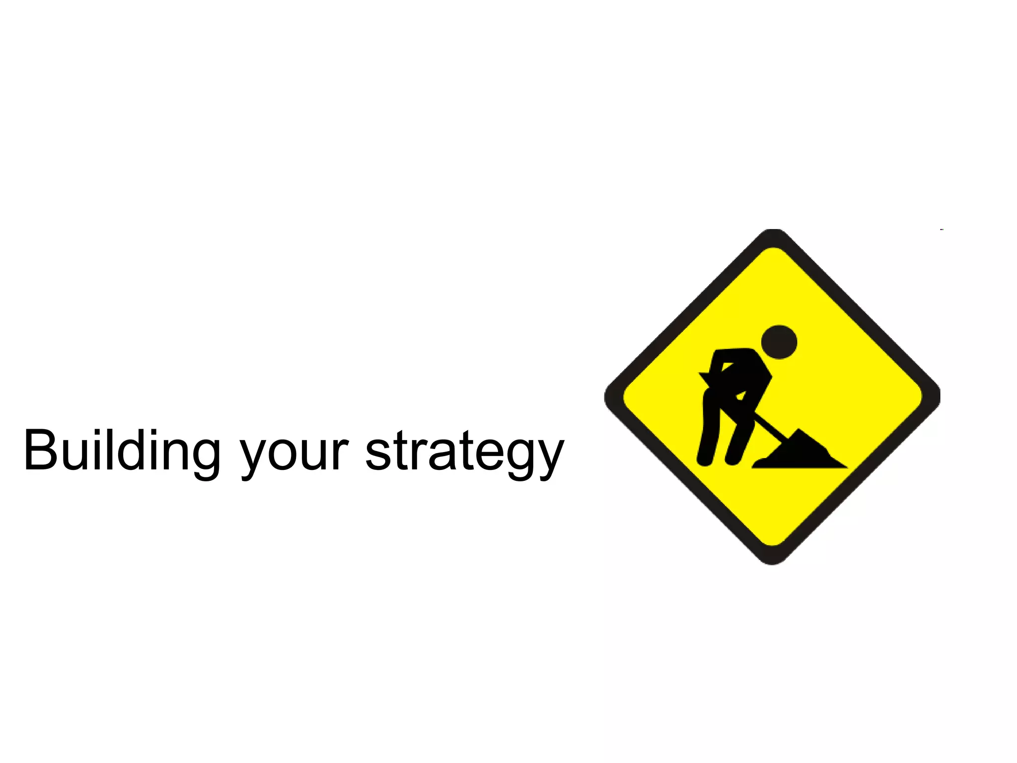 Building your strategy 