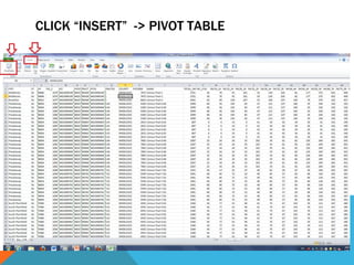 Join location from another layer pivot table