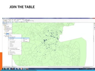 Join location from another layer pivot table