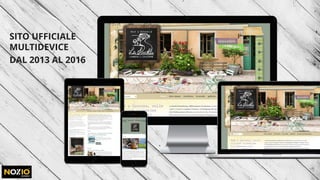 SITO UFFICIALE
MULTIDEVICE
DAL 2013 AL 2016
 