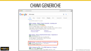 CHIAVI GENERICHE
Nozio Confidential and Proprietary
 