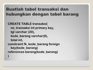 Join Tabel Database System Presentation.ppt