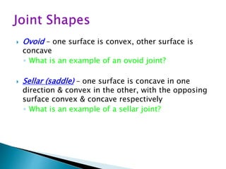 Mechanism of joint biomechanics for B.P.Th. students | PPT