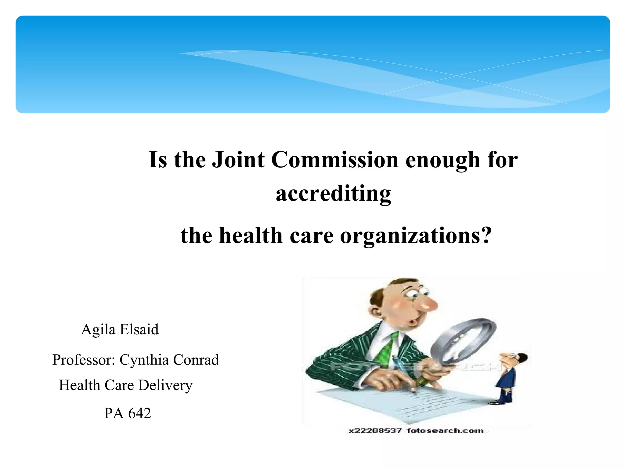 Joint Commission | PPT