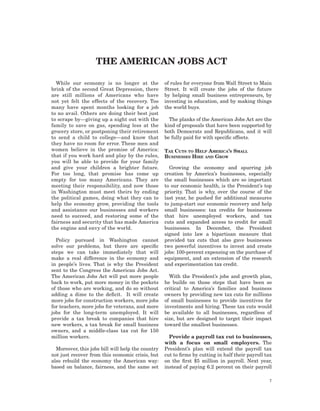 The President's Plan for Economic Growth and Deficit Reduction | PDF