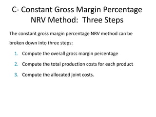 joint cost.pptx COST ACCOUNTING Sixteenth Edition Cost Allocation
