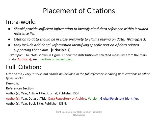 Citation in a citation