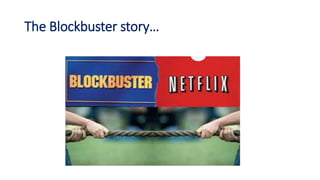 The Blockbuster story…
 