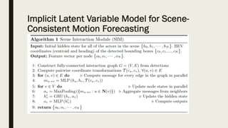 Implicit Latent Variable Model for Scene-
Consistent Motion Forecasting
 