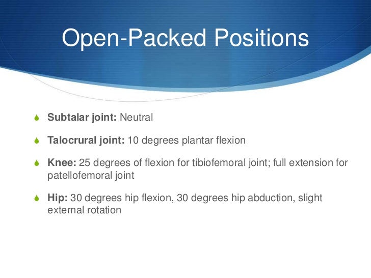 Joint Mobilization Review