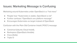 OpenStack on Kubernetes (BOS Summit / May 2017 update)