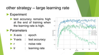 Joint optimization framework for learning with noisy labels | PPTX