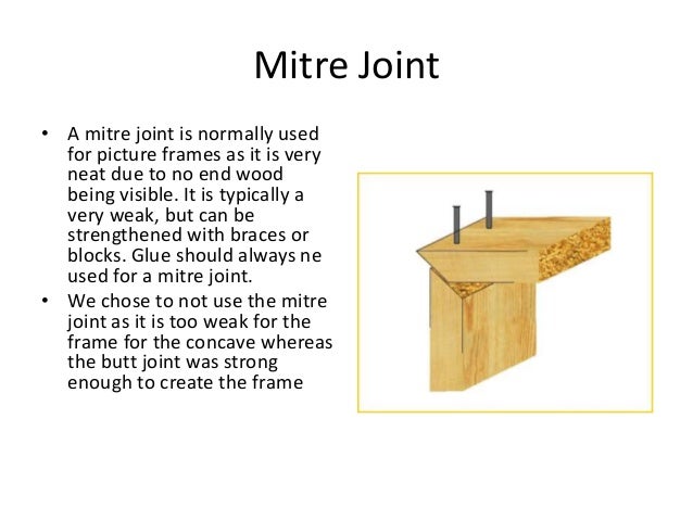 Joints and tools powerpoint