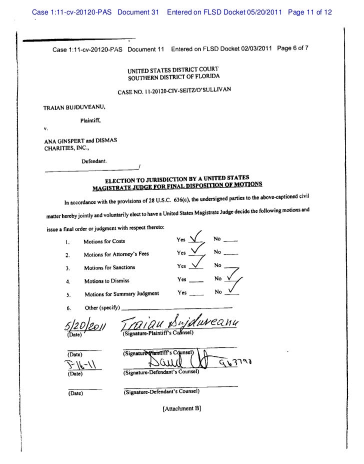 Joint scheduling report