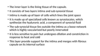 THE BIOMECHANICS OF THE JOINT STRUCTURE & FUNCTION- ii.pptx