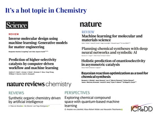 It’s a hot topic in Chemistry
 