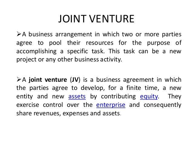 joint venture definition marketing joint venture definition marketing