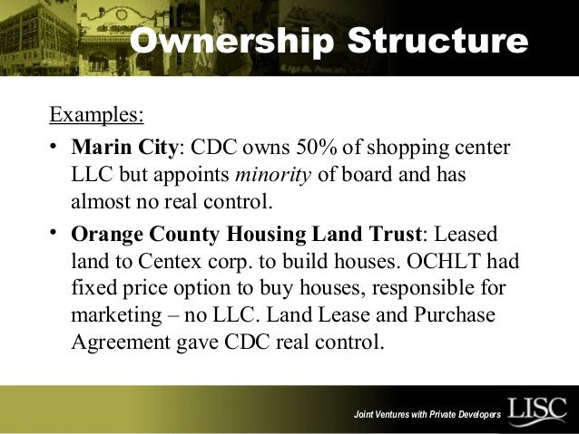 joint venture examples
