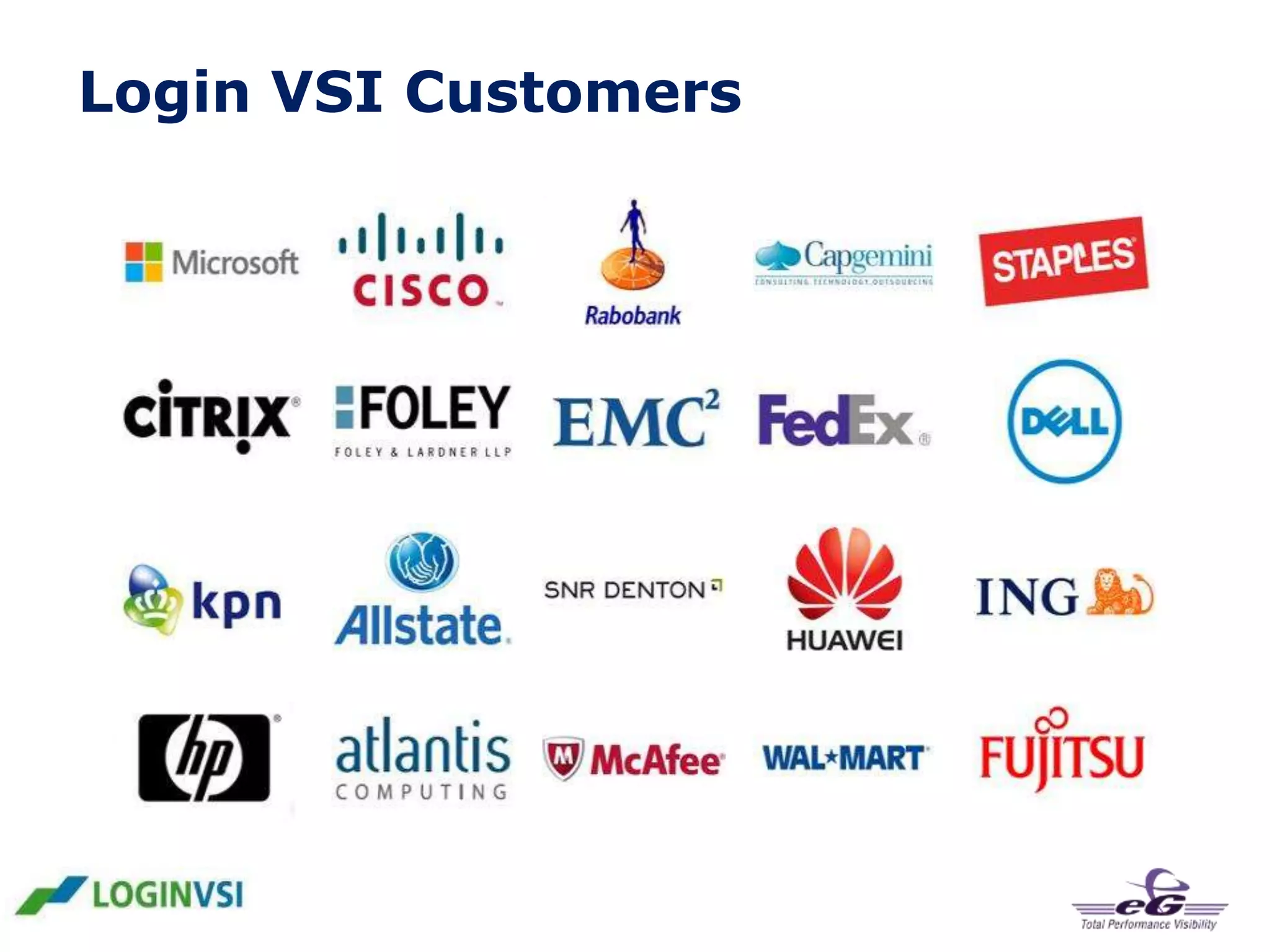 Login VSI Customers

 