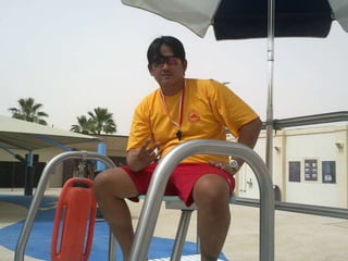 Jojit being simple as a lifeguard