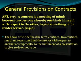 Jojo obligation and contracts ppt.