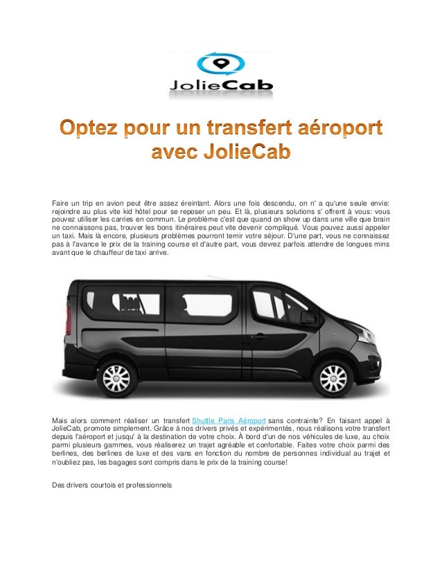 paris van shuttle
