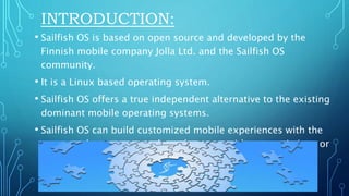 Jolla sailfish os | PPT