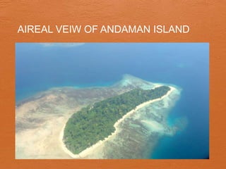 AIREAL VEIW OF ANDAMAN ISLAND
 