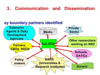 Napier Stunt and Smut Resistance Project: key achievements and outputs in Uganda