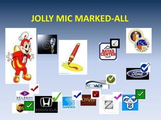 JOLLY MIC MARKED-ALL
 