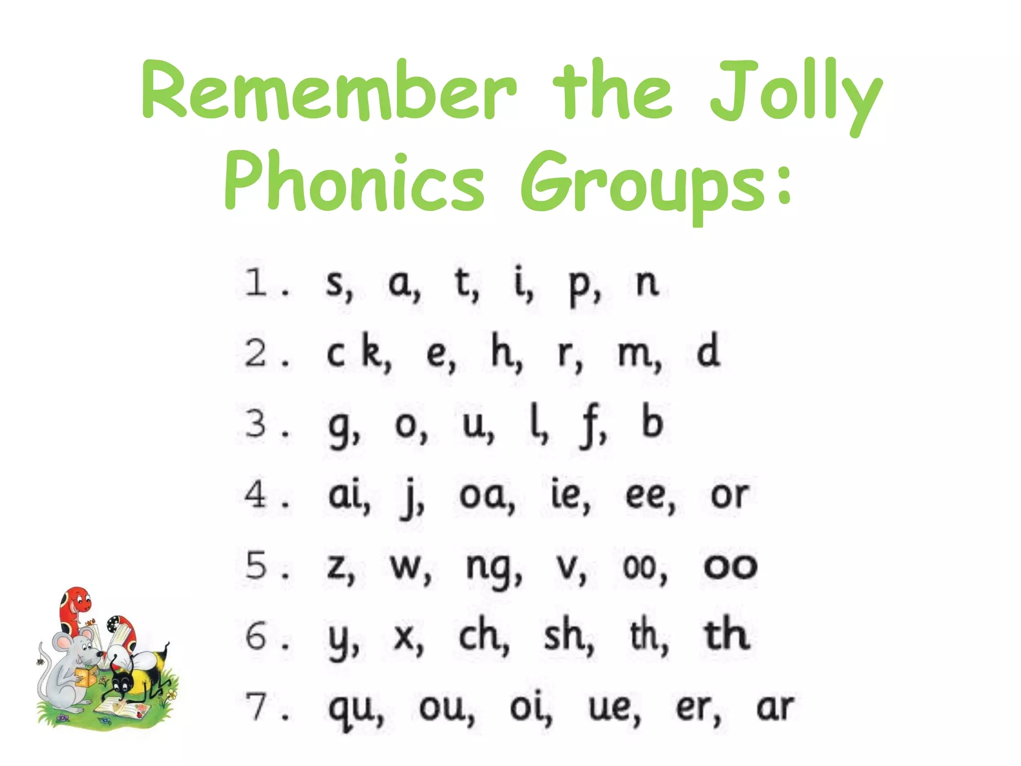 Jolly phonics infantil | PPSX