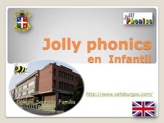 Jolly phonics
     en Infantil


     http://www.safaburgos.com/
 