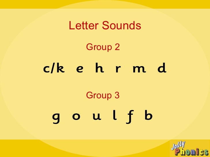 jolly phonics parents presentation