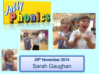 25th November 2014
Sarah Gaughan
 