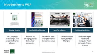 “Opportunities for Vision in Healthcare,” a Presentation from Woodside ...