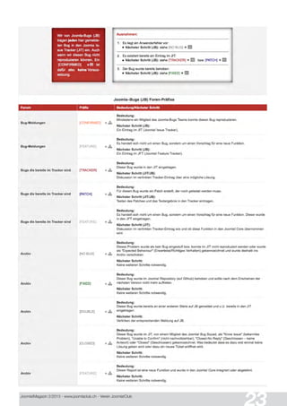 Joomla!Magazin 2/201 3 - www.joomlaclub.ch - Verein Joomla!Club
y
 